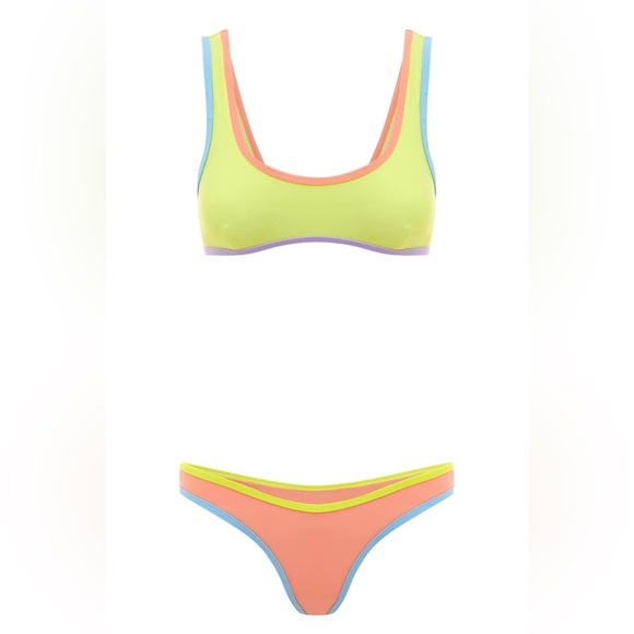 It's Now Cool Other - NWT It’s Now Cool 90s DUO Colorful Women's Bikini Set